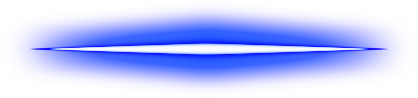 Glowing Blue Neon Line