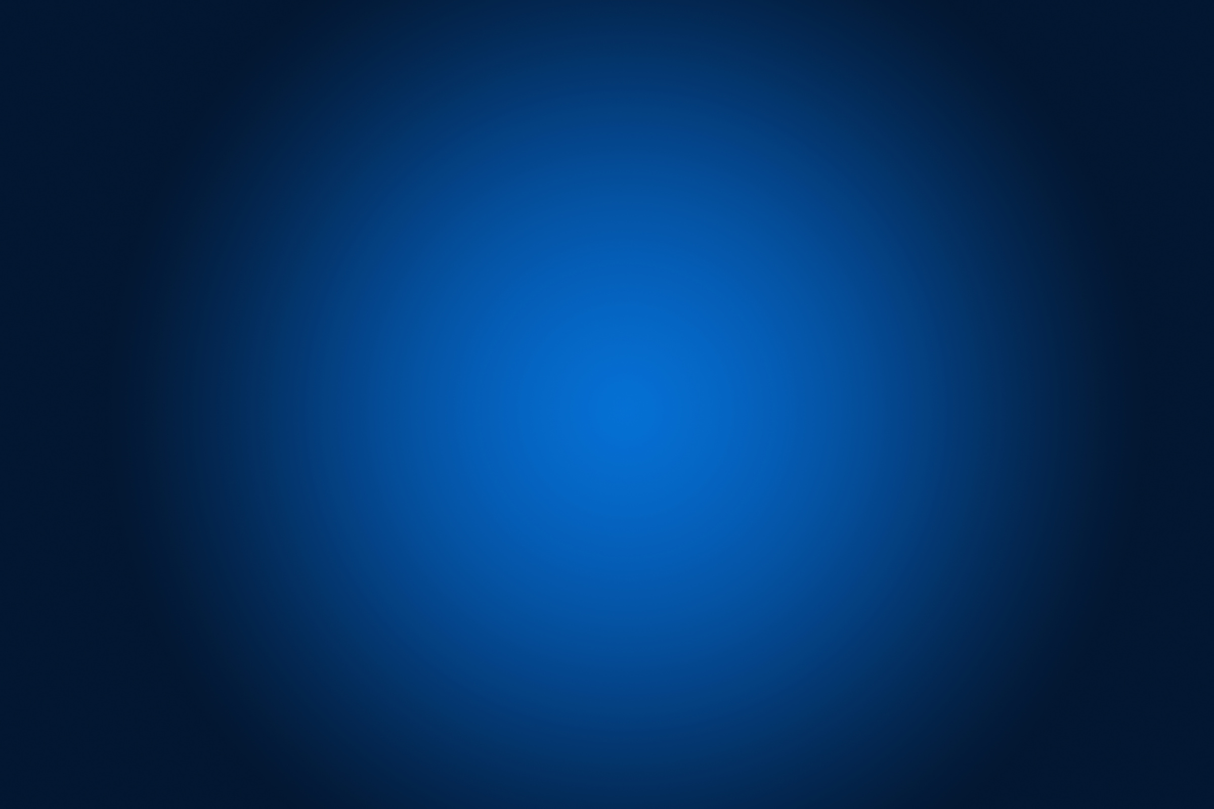 Blue gradient background.